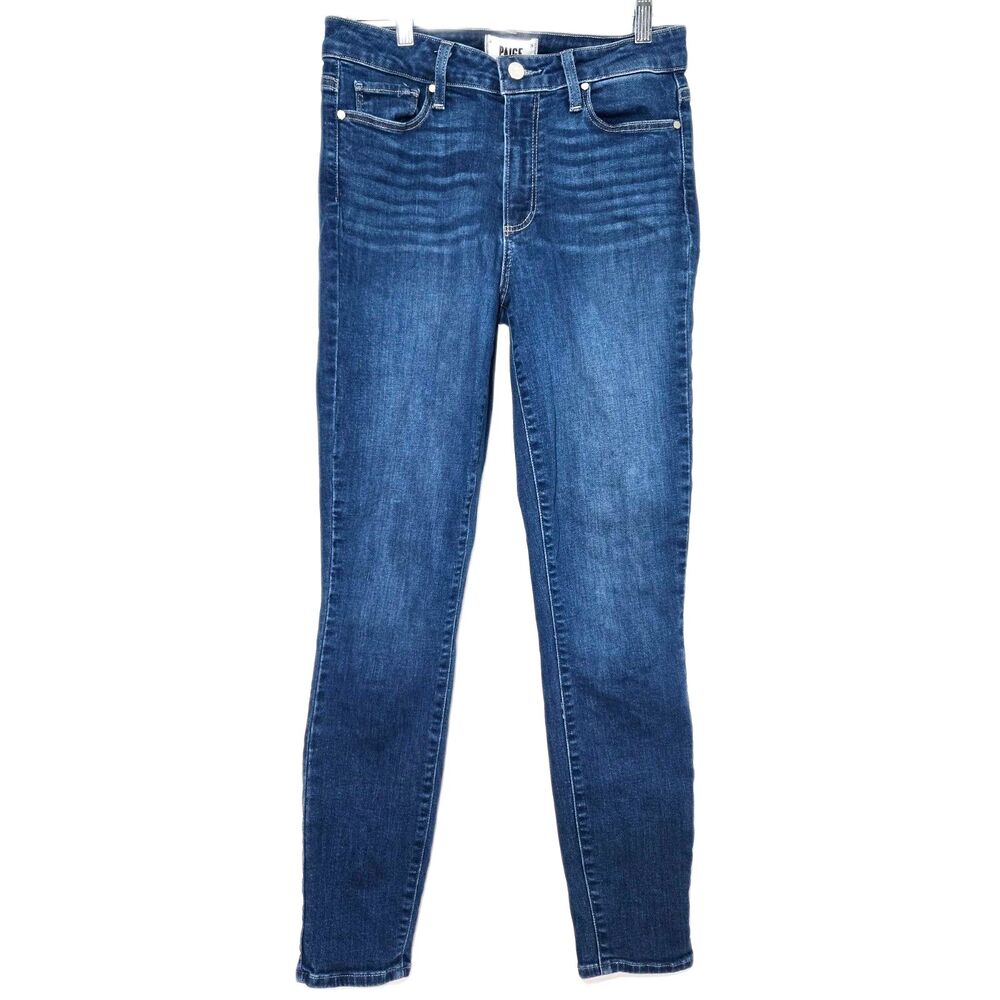 PAIGE Hoxton Ankle Jeans | Women's Size 27 | Blue High Rise Skinny Denim